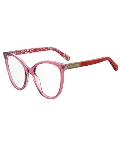 Armação de Óculos Feminino Love Moschino Mol574-C9a Ø 53 Mm