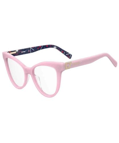 Armação de Óculos Feminino Love Moschino Mol576-35j Ø 51 Mm