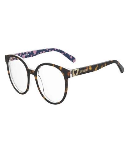 Armação de Óculos Feminino Love Moschino Mol584-086 Ø 52 Mm