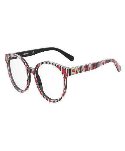 Armação de Óculos Feminino Love Moschino Mol584-7rm Ø 52 Mm