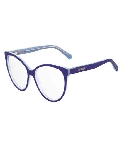 Armação de Óculos Feminino Love Moschino Mol591-B3v Ø 57 Mm