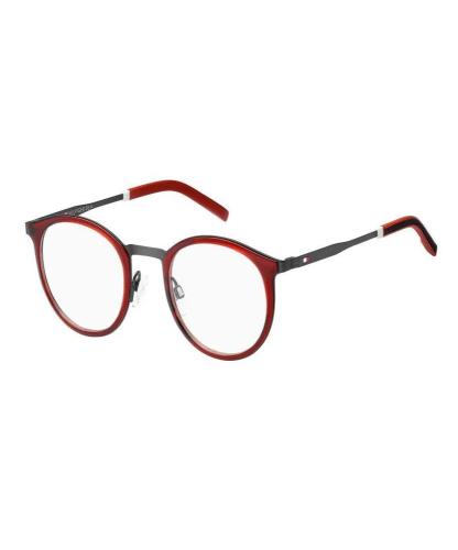 Armação de Óculos Homem Tommy Hilfiger Th-1845-C9a Vermelho Ø 49 Mm