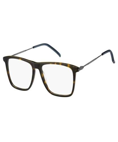 Armação de Óculos Homem Tommy Hilfiger Th-1876-086 Havana Ø 54 Mm