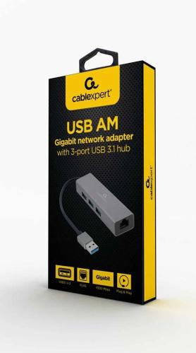 Gembird A-Amu3-Lan-01 Adaptador Gráfico Usb
