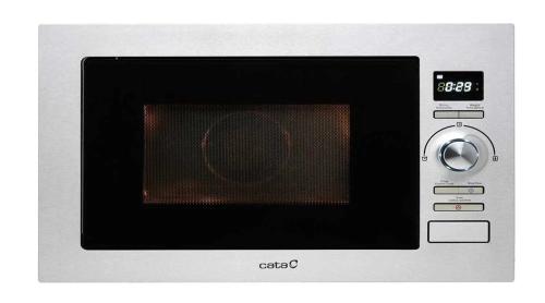 Microondas Encastre 25L 900W c/ Grill MC 25D Inox.