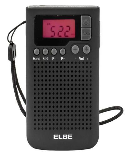 Rádio Transistor Elbe Rf-93 Am/Fm Preto