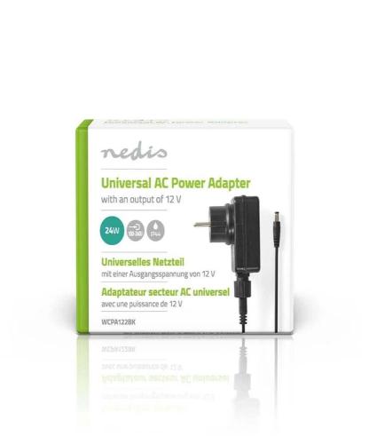 Nedis Wcpa122bk Cabo de Energia Preto 1,8 M Ficha.