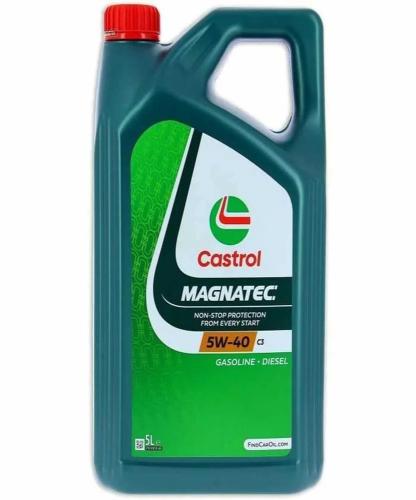 Óleo de Motor Castrol Magnatec Gasolina Diesel 5w40 5 L