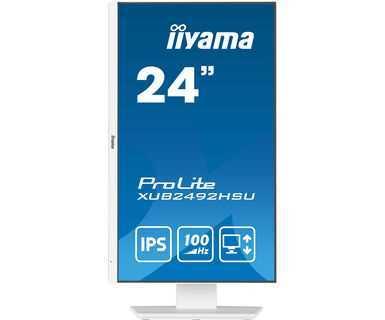 Monitor Prolite Ips LED 23.8" Xub2492hsu-W6 Full Hd Branco - Iiyama