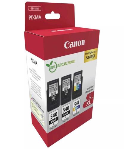 Tinteiro de Tinta Original Canon Pg-540lx2/Cl-541xl Preto/Ciano/Magenta/Amarelo