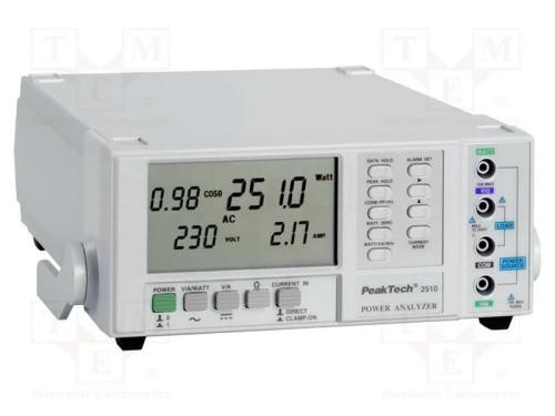 Medidor: analisador de pot&ecirc;ncia, LCD, Interface: .