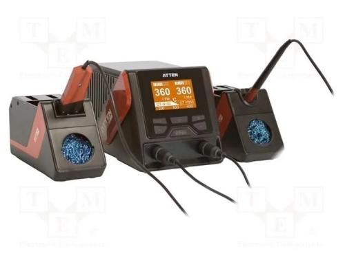 Estação de Serviço, 200w, 50w, 230vac, Monitor: Lcd, Ch: 2, 0,5mm