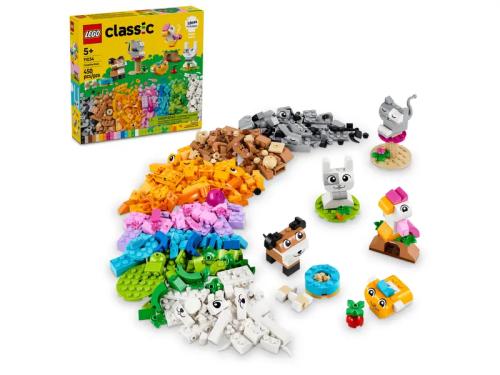 Lego Classic: Animais de Estimação Criativos | Idades 5+ | 450 Peças | Item 11034
