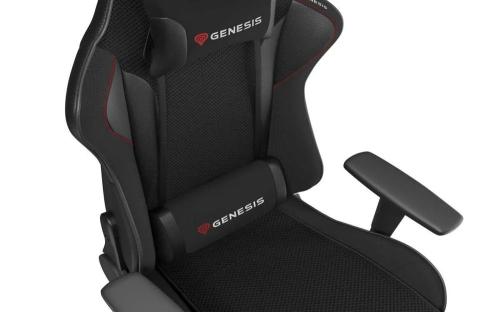 Cadeira de Gaming Genesis Nitro 440 G2 Mesh Gaslift 3 Preto Cinzento
