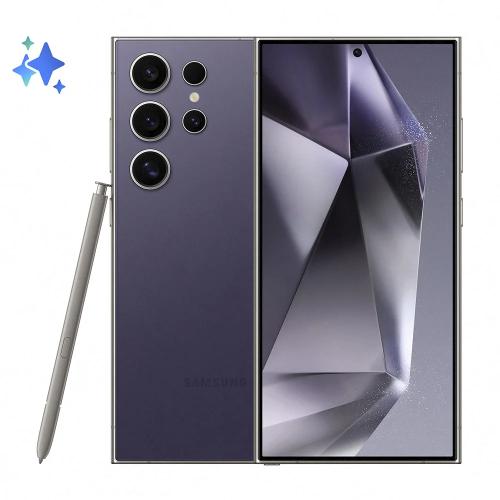 Samsung Galaxy S24 Ultra 5g 6.8" 12gb/512gb Dual Sim Smartphone Titanium Violet