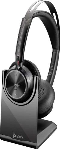 Poly Voyager Focus 2 Auscultadores Sem Fios Fita .