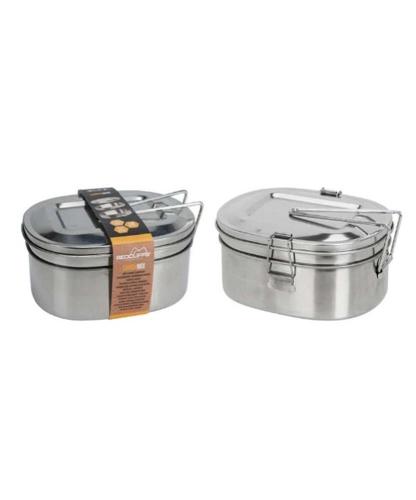 Recipiente Inox 1200ml Medidas: 180x140x75mm