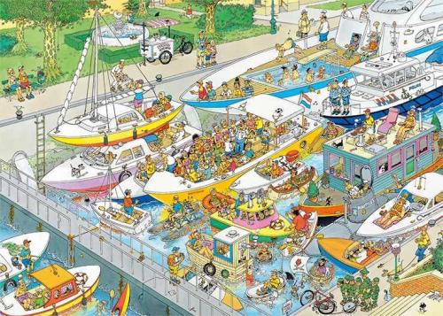 Jan Van Haasteren The Locks 1000 Pcs Puzzle 1000 .
