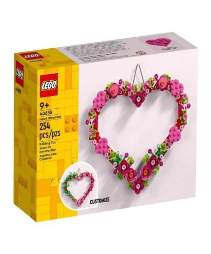 Jogo de Construção Lego 40638 Heart Ornament 254 .