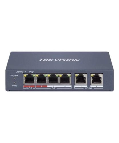 Switch Poe Hikvision Ds-3e1106hp-Ei