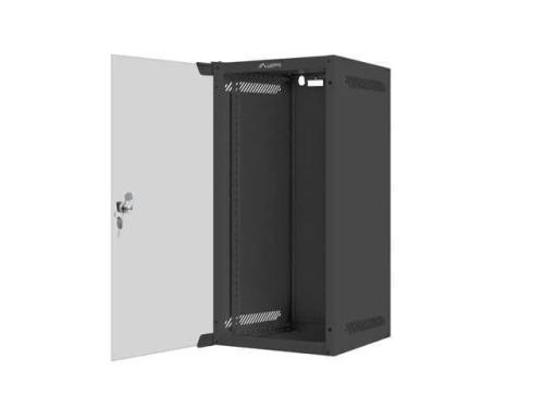 Lanberg Wf10-2312-10b Rack Cabinet 12u Wall Mounted Rack Black
