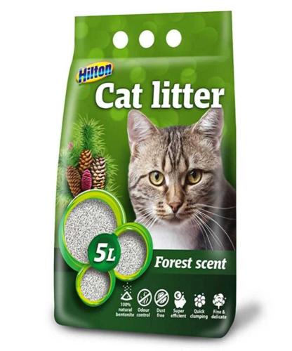 Areia para Gatos Hilton Bosque 5 L