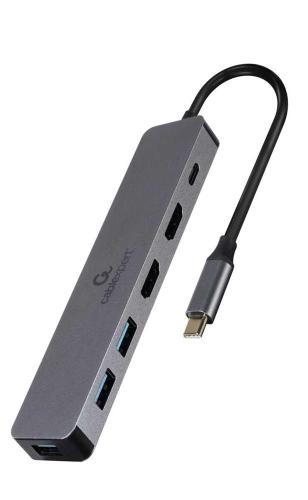 GEMBIRD A-CM-COMBO3-03 HUB DE INTERFACE USB 3.2 G.