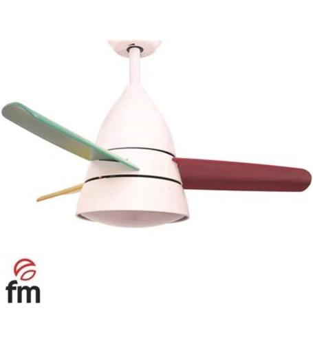Ventilador de teto FM VT Kids L - 90 cm, 2, 6W Mul