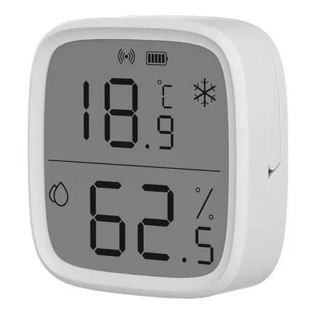 Smart Temperature And Humidity Sensor Zigbee Lcd Sonoff Snzb-02d