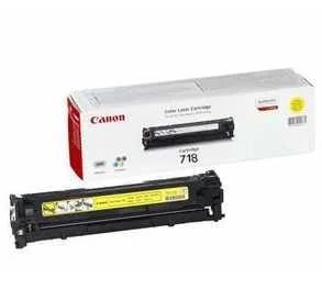 Canon Crg718y Crg-718 2659b014 Toner Cartridge Yellow