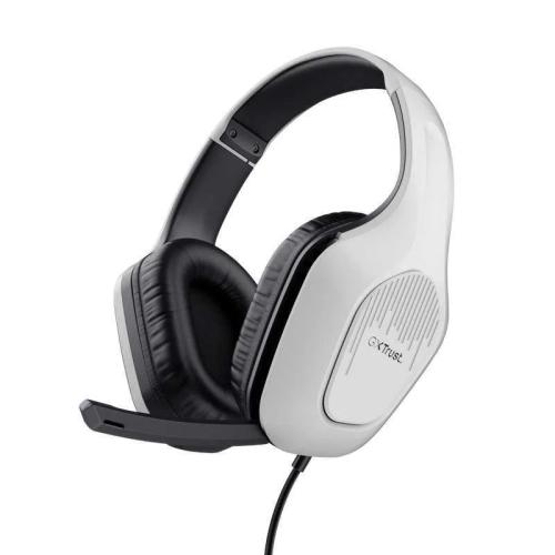 Trust Gxt 415w Zirox Headset Wired Head-Band Gaming White