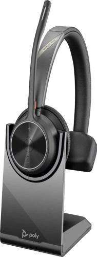 POLY VOYAGER 4310 USB-C WITH CHARGE STAND HEADSET.