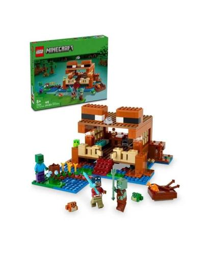 Lego Minecraft: a Casa Sapo | Idades 8+ | 400 Peças | Item 21256