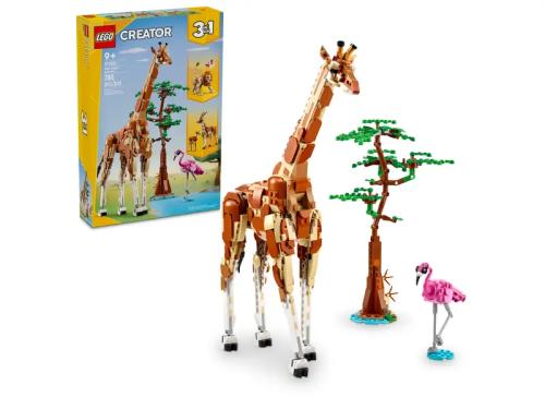 LEGO Creator 3-in-1: Animais Selvagens do Safari .