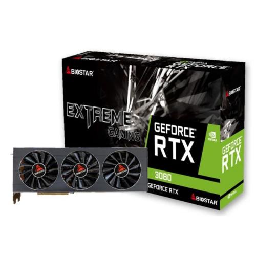 Biostar Vn3806rmt3 Graphics Card Nvidia Geforce Rtx 3080 10 Gb Gddr6x