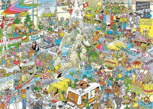 Jan Van Haasteren The Holiday Fair 1000 Pcs Puzzl.