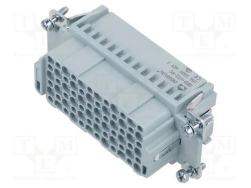 Conector: HDC, inserto de contatos, fêmea, DDD, P.