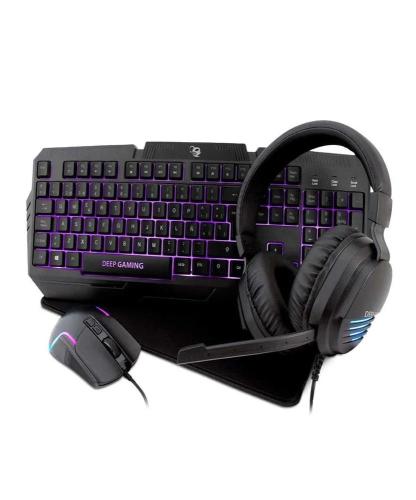 Deep Gaming Pack Gaming Deepx-Wing 2 Teclado Rato.