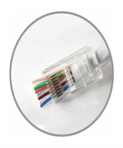 Conector Pass-Through Cat5, DISAT