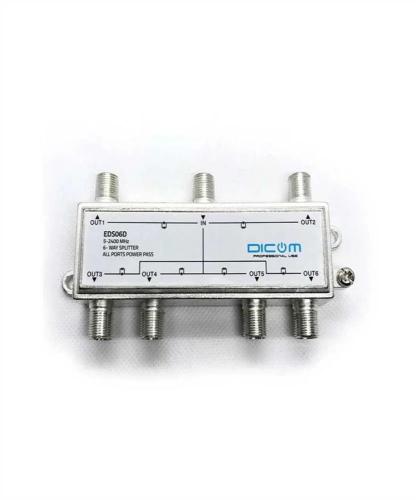 Repartidor Satélite 6 vias com Proteção de Diodo .