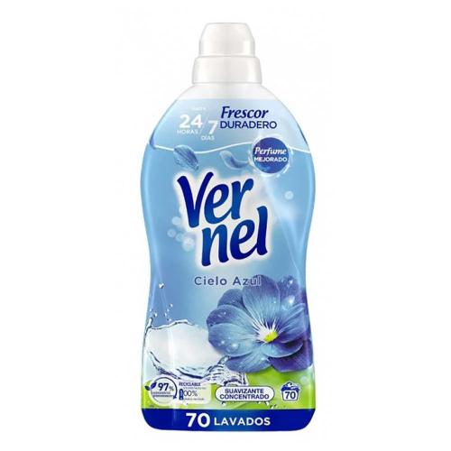 Amaciador Vernel Céu Azul 70 Lavagens