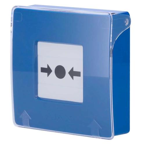 Botão de Alarme de Incêndio Manual Azul - Sem Fio.
