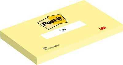 Post-It 655-Cy Bloco de Notas Autocolante Rectâng.