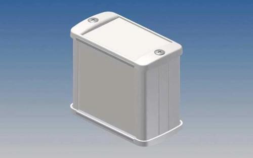 Aluminium Housing - White - 70 X 59.9 X 30.9 Mm