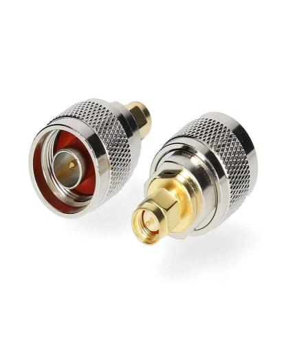 Adaptador Sma Sma Masculino N Macho Chapado En.