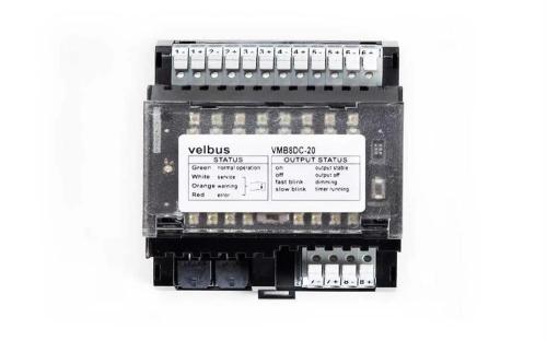 Controlador dimmer universal de oito canais 0/1-10