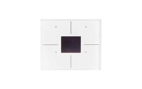 Glass Panel Control Module With Oled Display And Temperature Controller (White Edition)