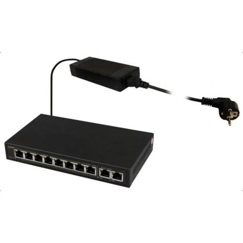 Pulsar Sg108 Network Switch Gigabit Ethernet (10/100/1000) Power Over Ethernet (Poe) Black