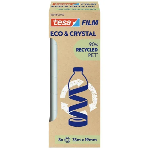 Pack 8 Cintas Adhesivas Tesafilm Eco&Premium 33:1.