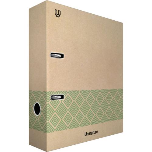 Archivador Reciclado Anillas 2x65mm Con Rado Kraft Soft A4 Verde Uninature 17262420